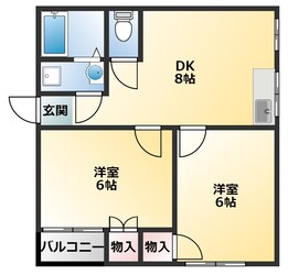 Rinon東山本新町の物件間取画像